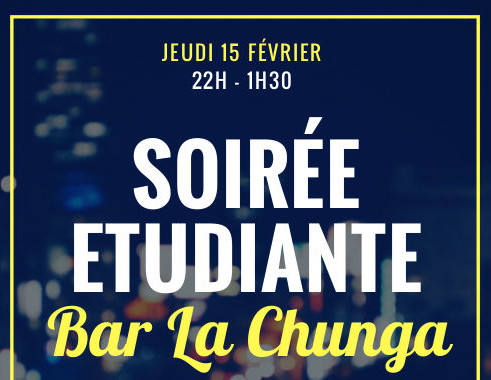 Flyer de la soirée